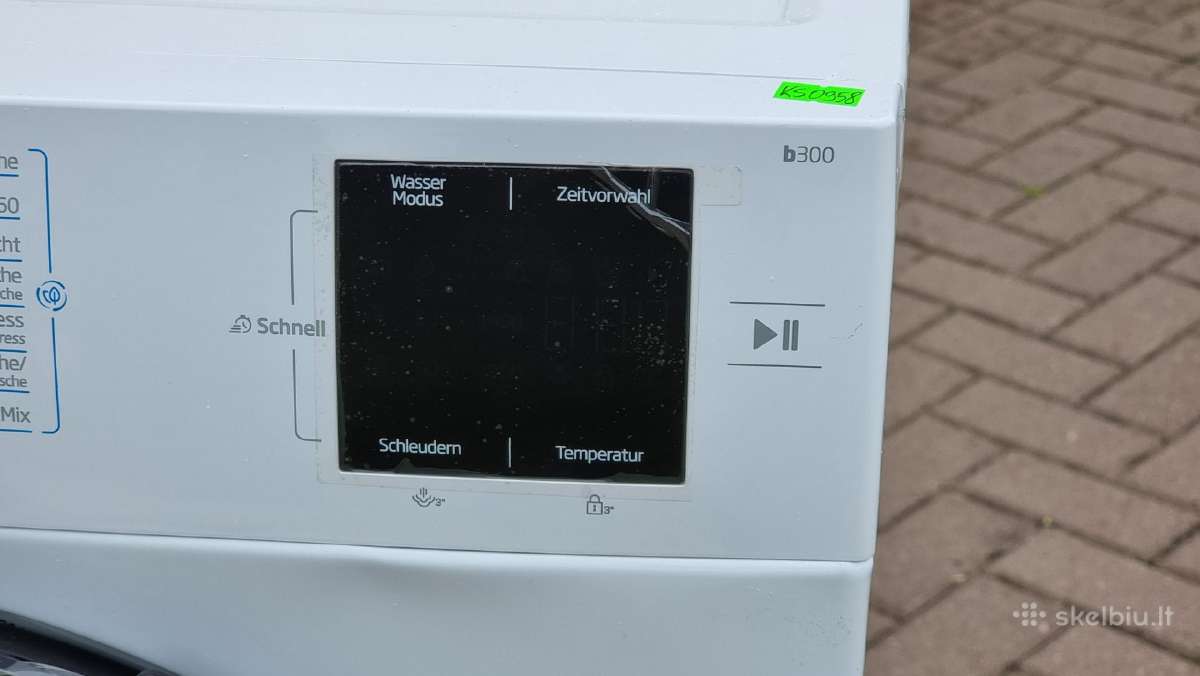 Nauja Bm3wtu3741x , siaura į gylį+ garantija - nuotraukos Nr. 8