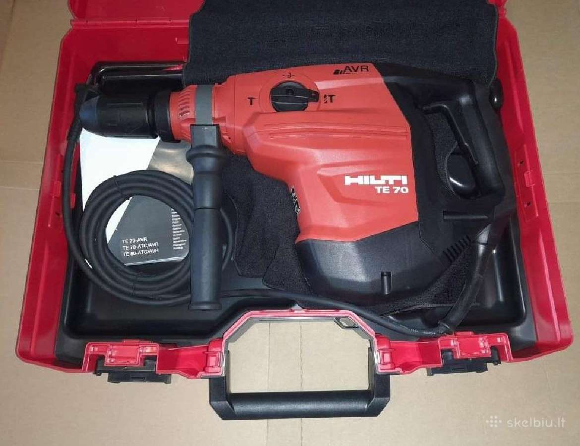 Hilti te70 Naujas Hilti Te 70 perforatorius