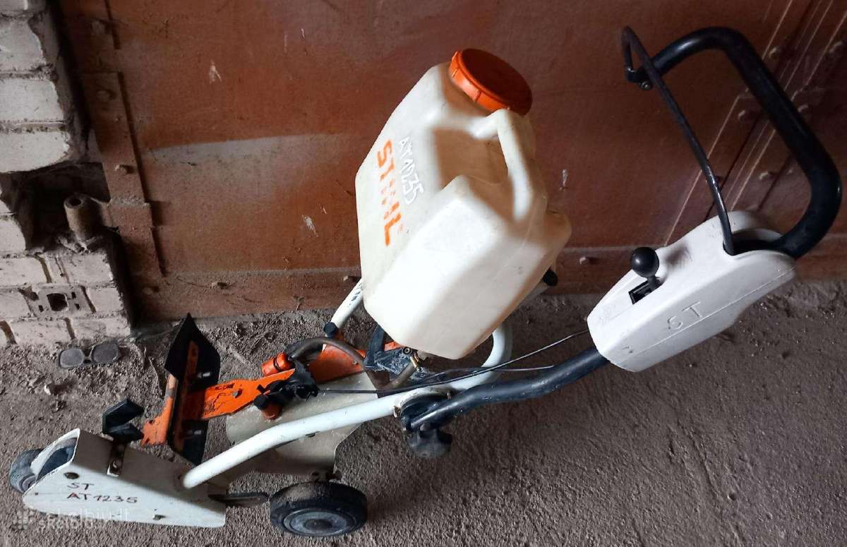 Stihl ts800 ts700 Fw20 vezimelis motopjaustyklei - nuotraukos Nr. 2