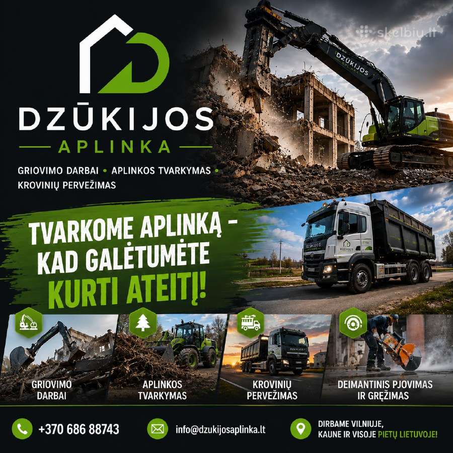 Griovimo darbai - aplinkos tvarkymas - nuotraukos Nr. 10