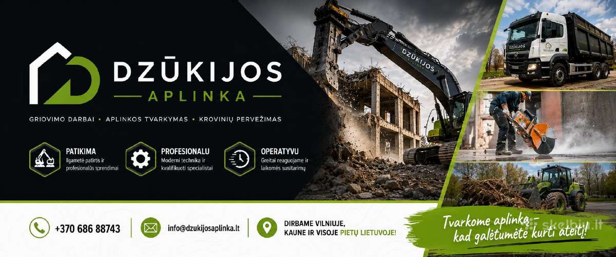 Griovimo darbai - aplinkos tvarkymas - nuotraukos Nr. 11