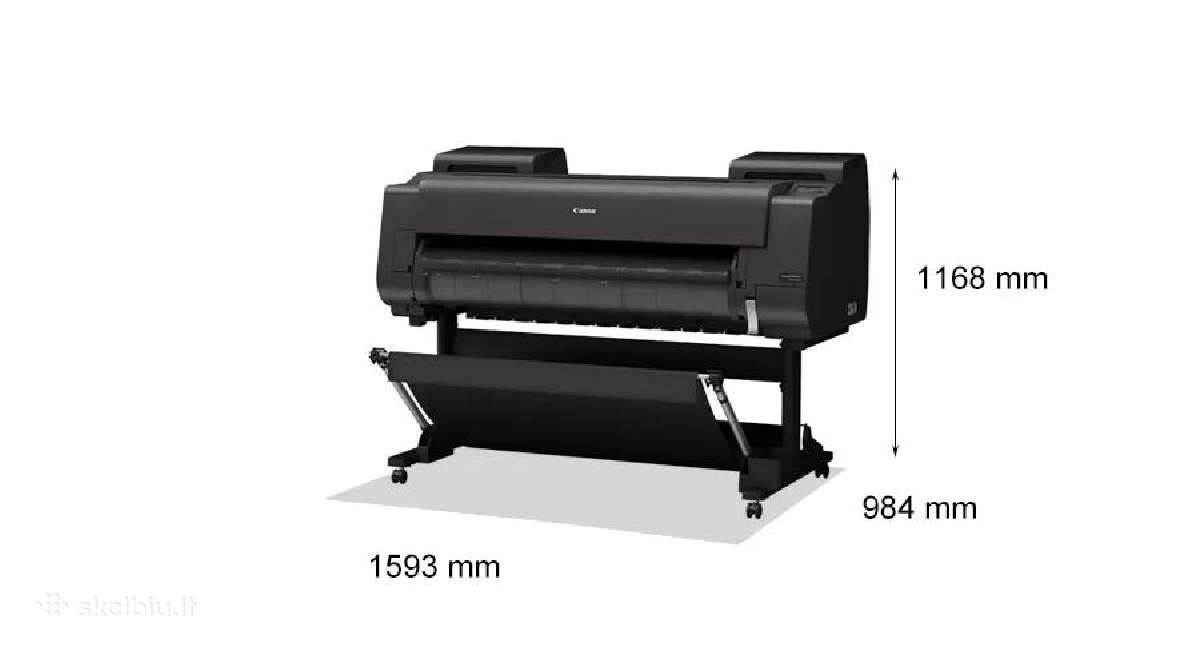 Plačiaformatis spausdintuvas Canon ipf Pro-4600 - nuotraukos Nr. 3