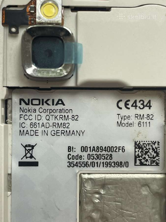 Telefonas Nokia su Originaliais dang Kolekcinis - nuotraukos Nr. 29