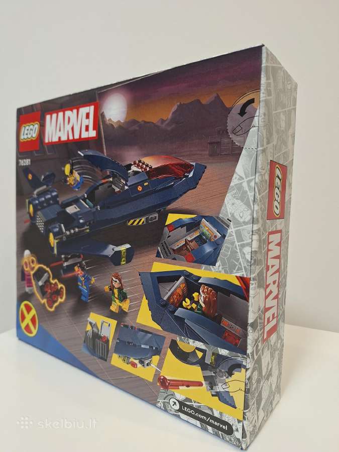 Lego® Marvel 76281 – X-men Jet (Blackbird) Naujas - nuotraukos Nr. 3
