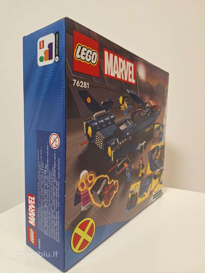 Lego® Marvel 76281 – X-men Jet (Blackbird) Naujas - nuotraukos Nr. 4