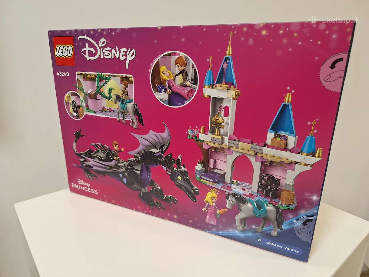 Lego® Disney 43240 – Maleficent & Dragon Naujas - nuotraukos Nr. 3