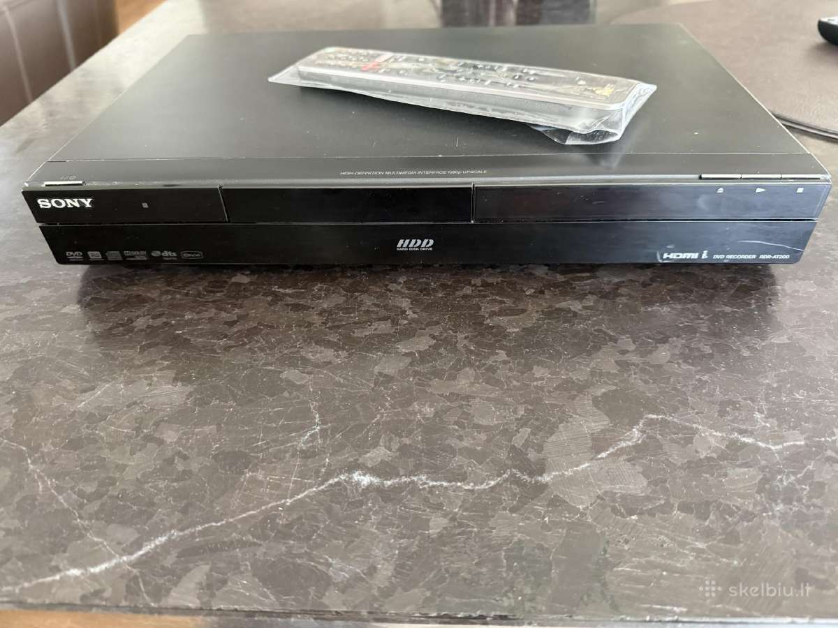 Sony Dvd grotuvas-rekorderis su HDD 250 Rdr -At200