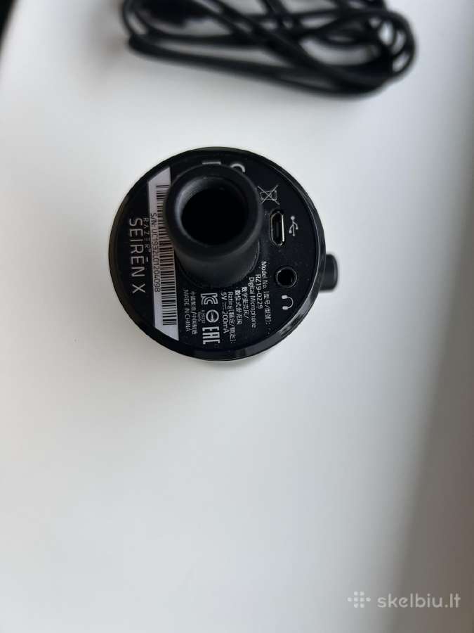 Razer seiren x mikrofonas - nuotraukos Nr. 3