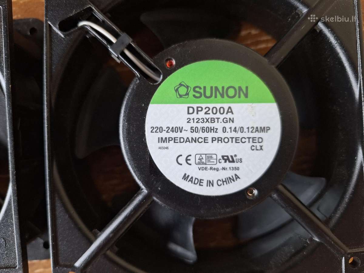 Ventiliatoriai Sunon Dp200a - nuotraukos Nr. 3