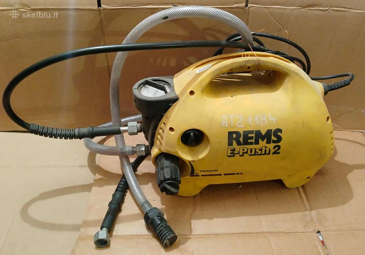 Rems Push 2 Elektrinis slėgio matavimo siurblysi