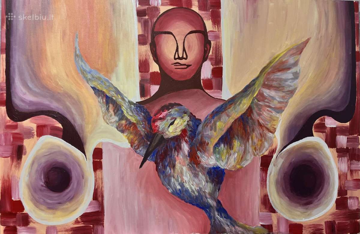 Paveikslas "Paslaptys" 120x80cm