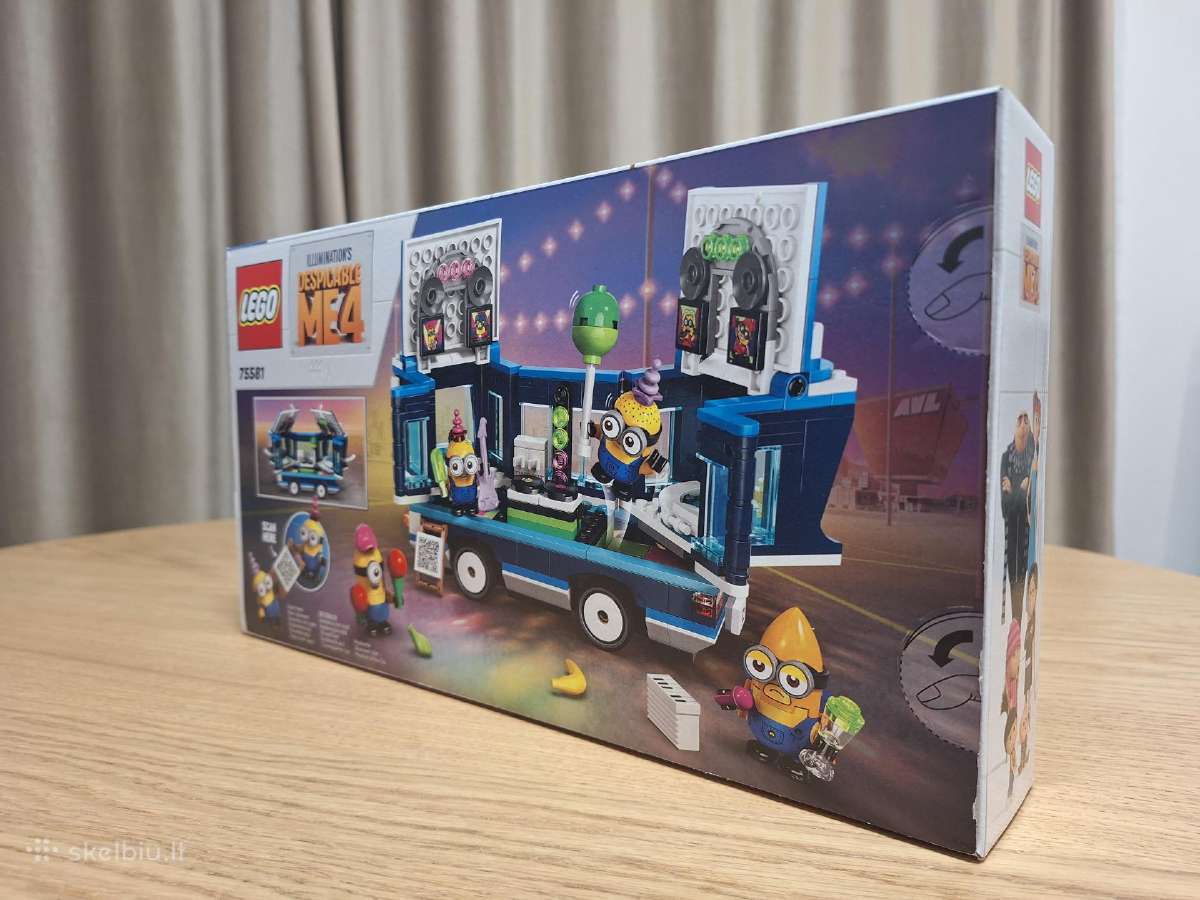 Lego Minions 75581 – Music Party Bus (Naujas) - nuotraukos Nr. 3