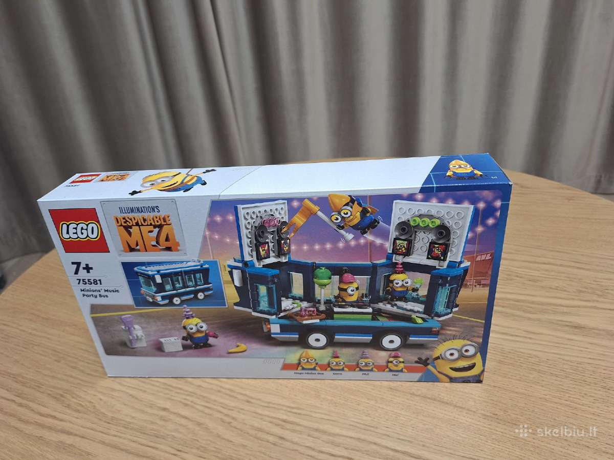 Lego Minions 75581 – Music Party Bus (Naujas) - nuotraukos Nr. 5