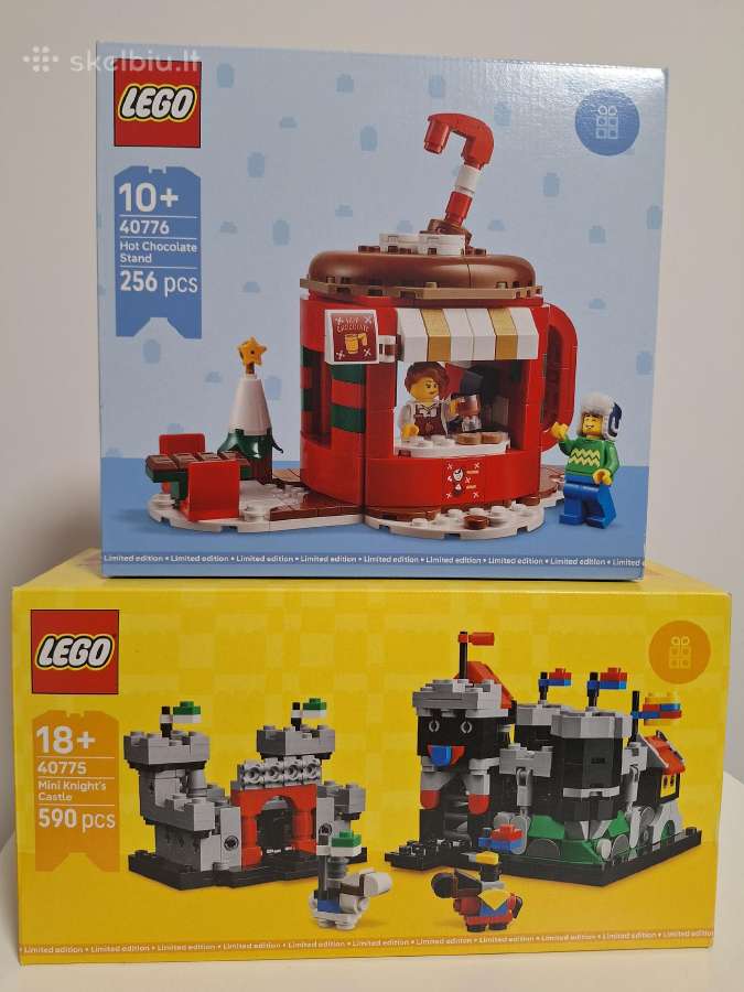 Lego 2025 Gwp rinkiniai: 40775 + 40776 – tik 30 €