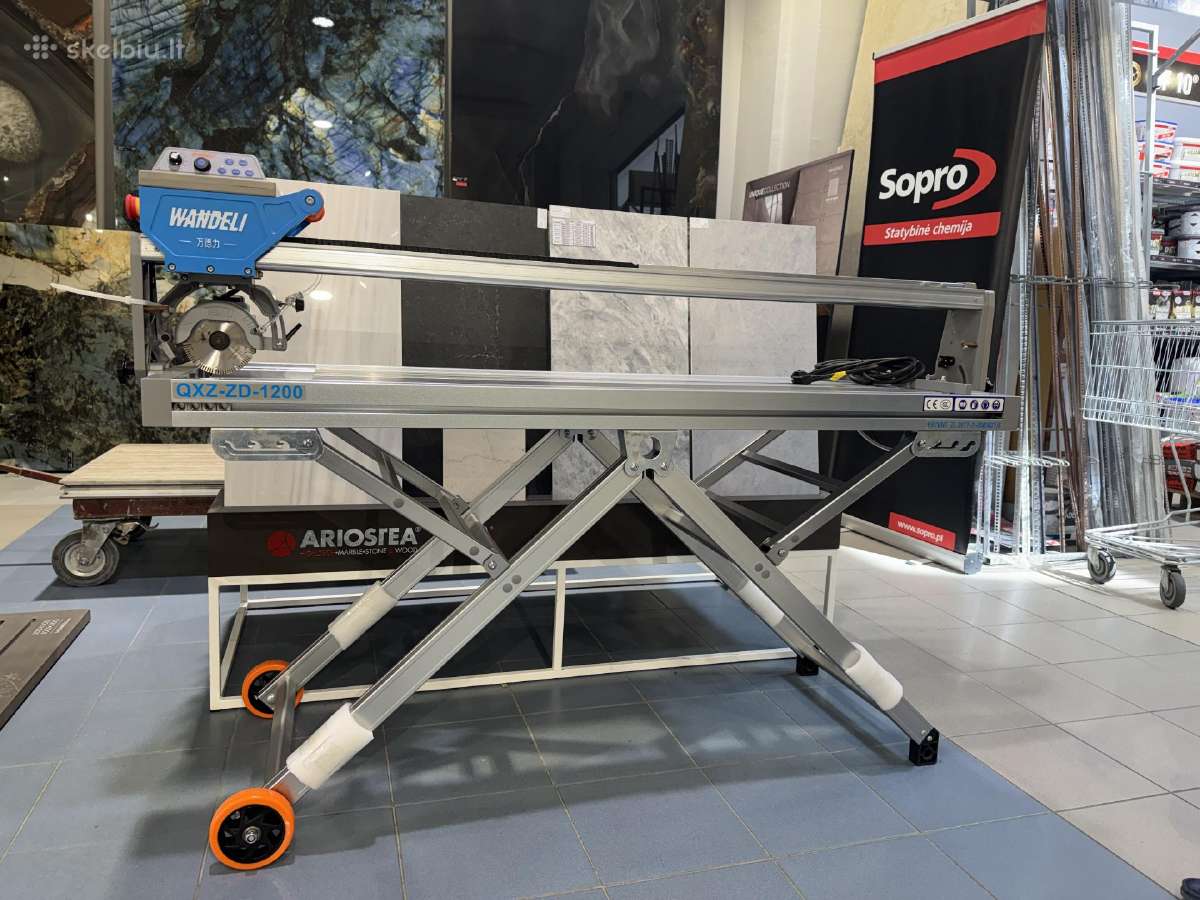 Plytelių pjovimo staklės Wandeli Qxz-zd 1200eu LED - nuotraukos Nr. 5