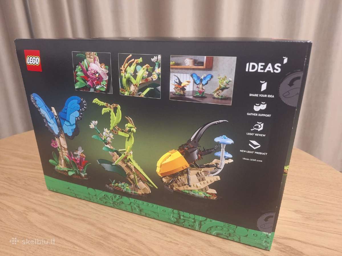 Lego Ideas 21342 The Insect Collection Naujas - nuotraukos Nr. 2
