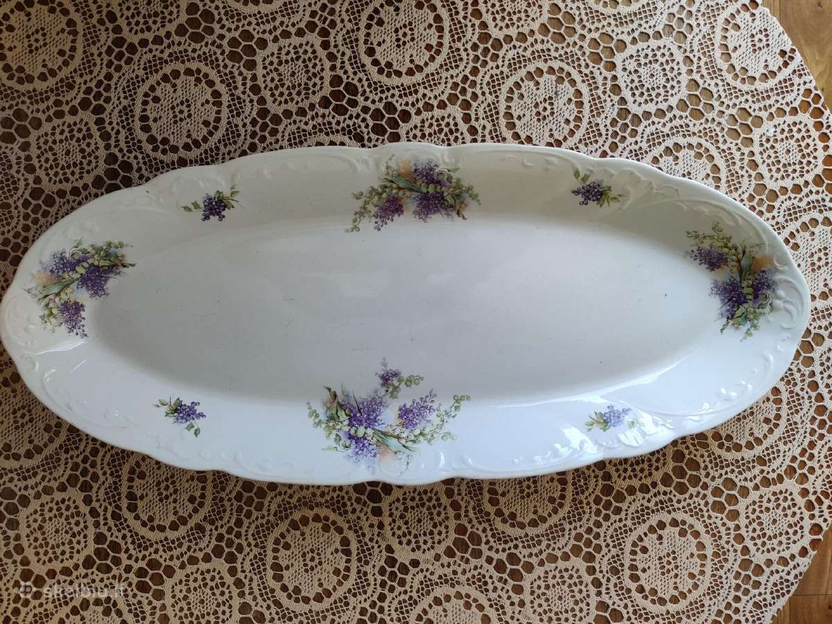 Vintažinė Villeroy & Boch lėkštė žuviai