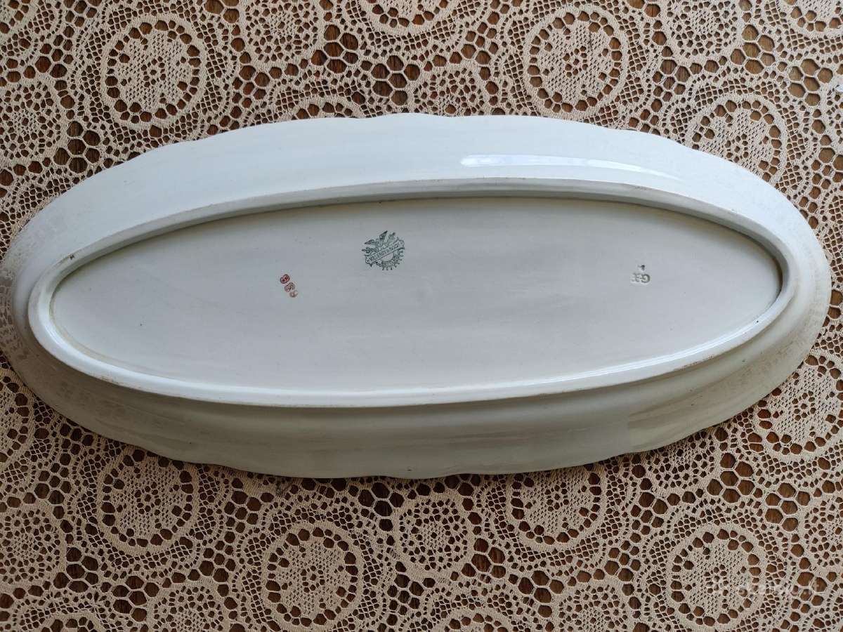 Vintažinė Villeroy & Boch lėkštė žuviai - nuotraukos Nr. 2