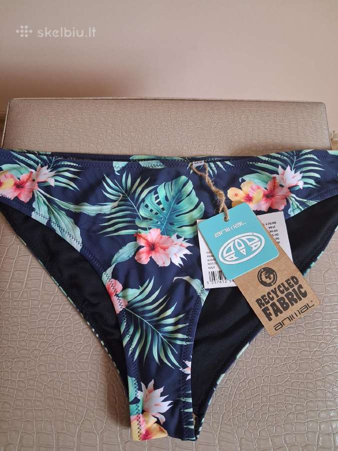 Animal naujos tamsiai mėlynos bikini kelnaitės