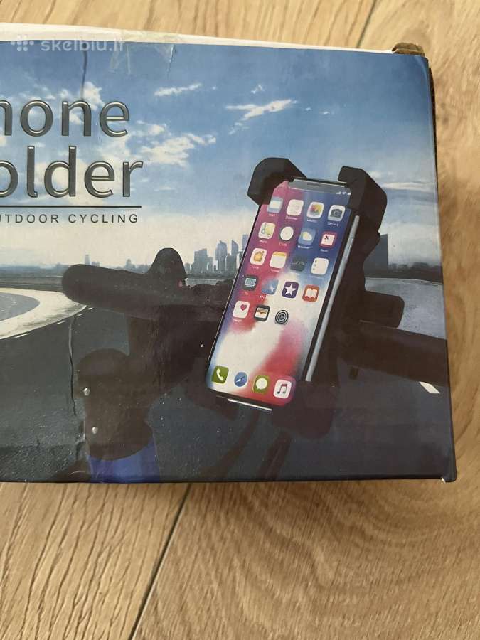 Naujas dviračių telefono laikiklis