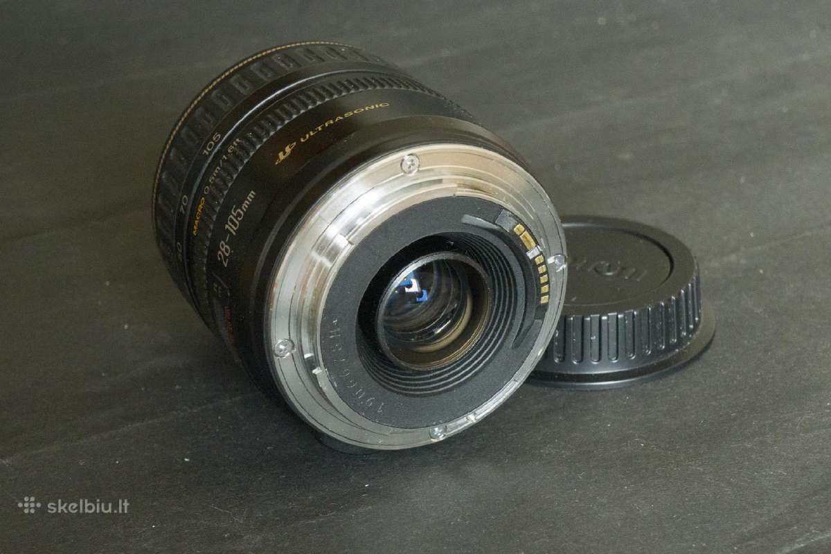 Canon zoom lens Ef 28-105 1:3,5-4,5 L ultrasonic - nuotraukos Nr. 4