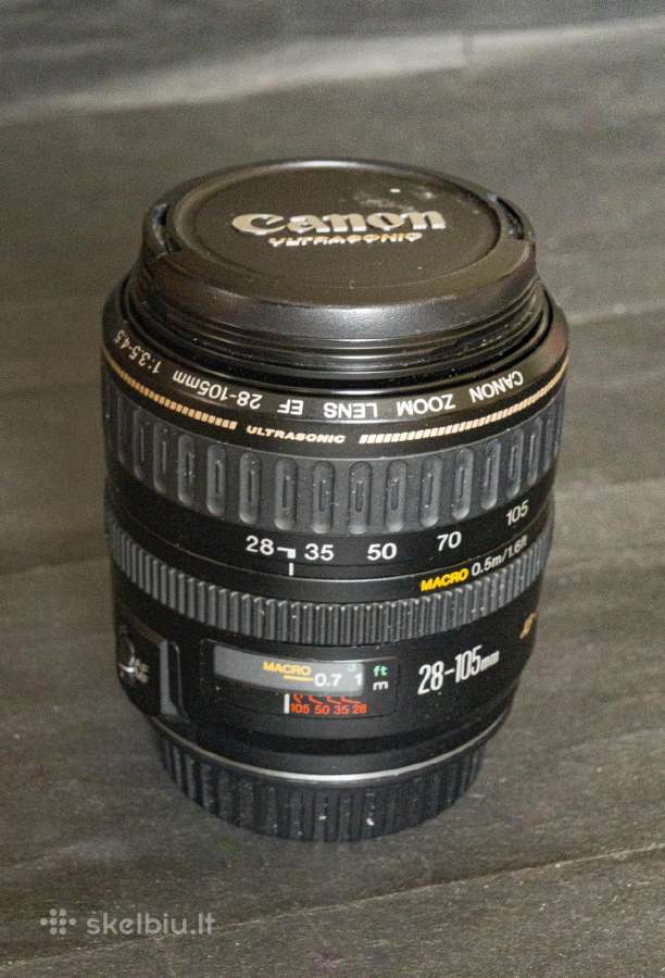 Canon zoom lens Ef 28-105 1:3,5-4,5 L ultrasonic - nuotraukos Nr. 5