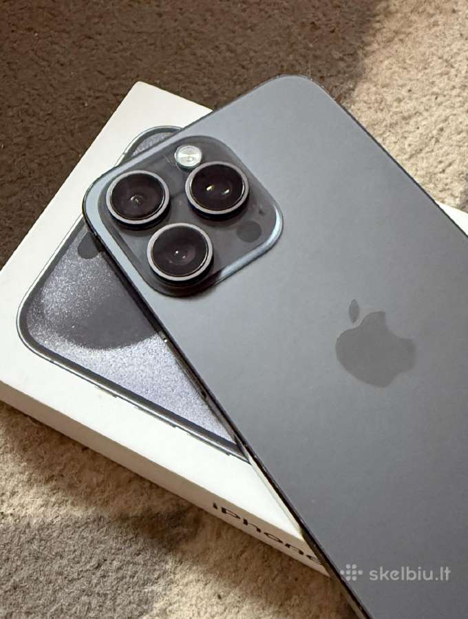 Apple iPhone 15 Pro Max Blue Titanium