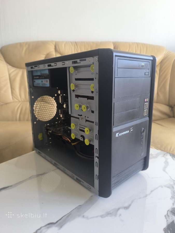 Pc lengviems žaidimam Intel I7, 16ram, Rx570, 1tb