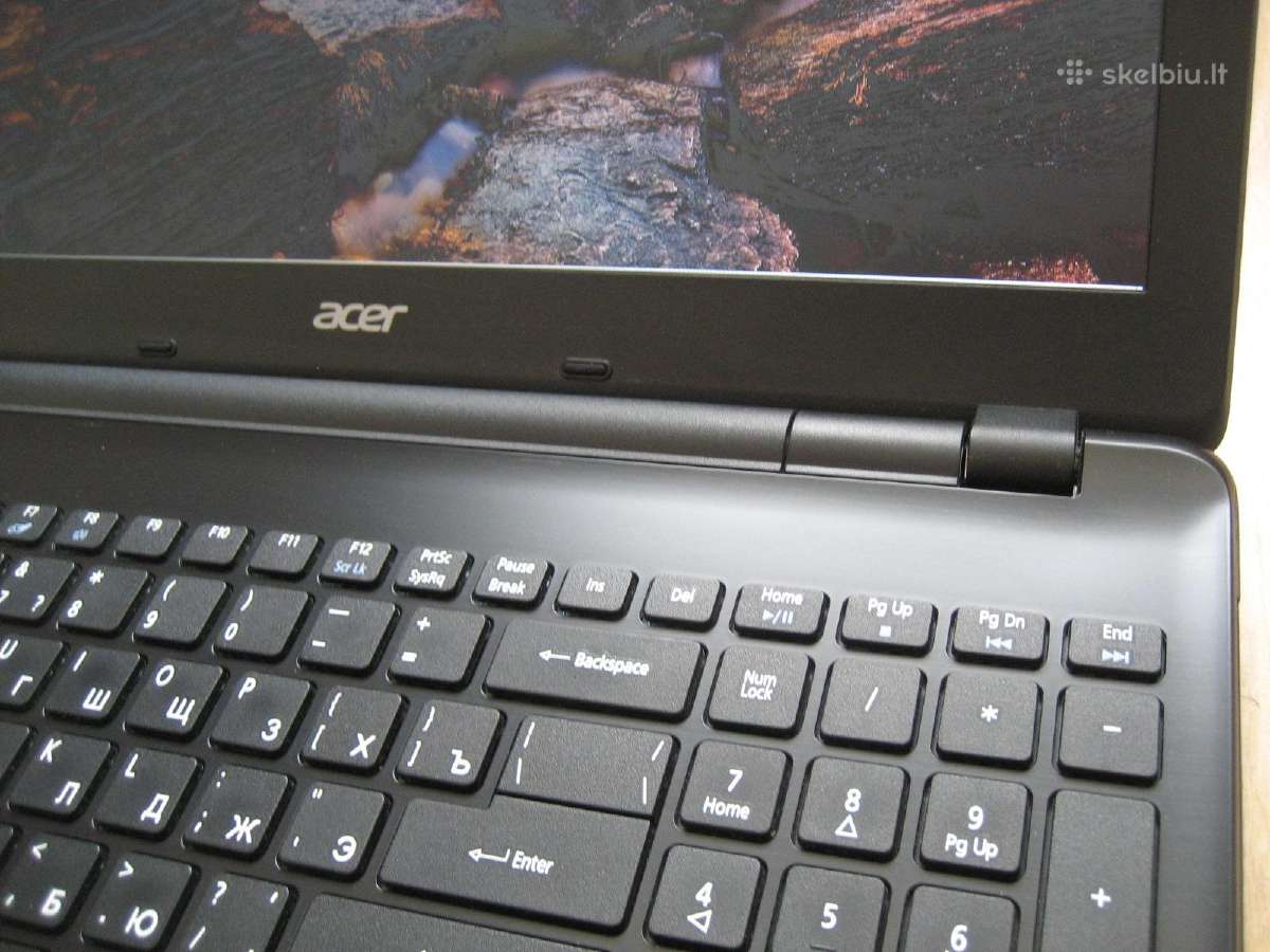 Gražus Acer E5-571 i3/ 128gb/ 8gb/ baterija 3 val. - nuotraukos Nr. 8