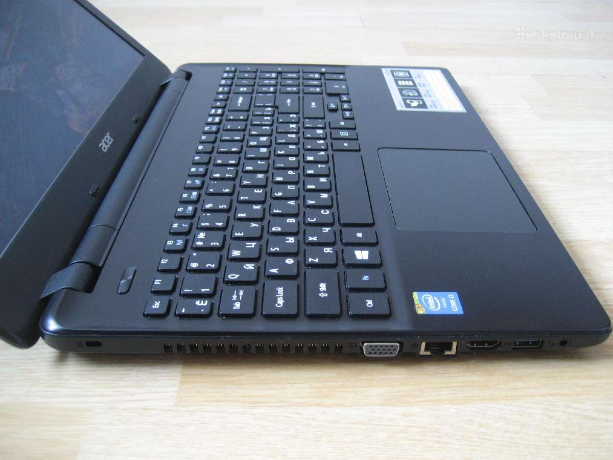 Gražus Acer E5-571 i3/ 128gb/ 8gb/ baterija 3 val. - nuotraukos Nr. 10