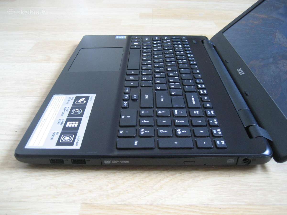 Gražus Acer E5-571 i3/ 128gb/ 8gb/ baterija 3 val. - nuotraukos Nr. 11