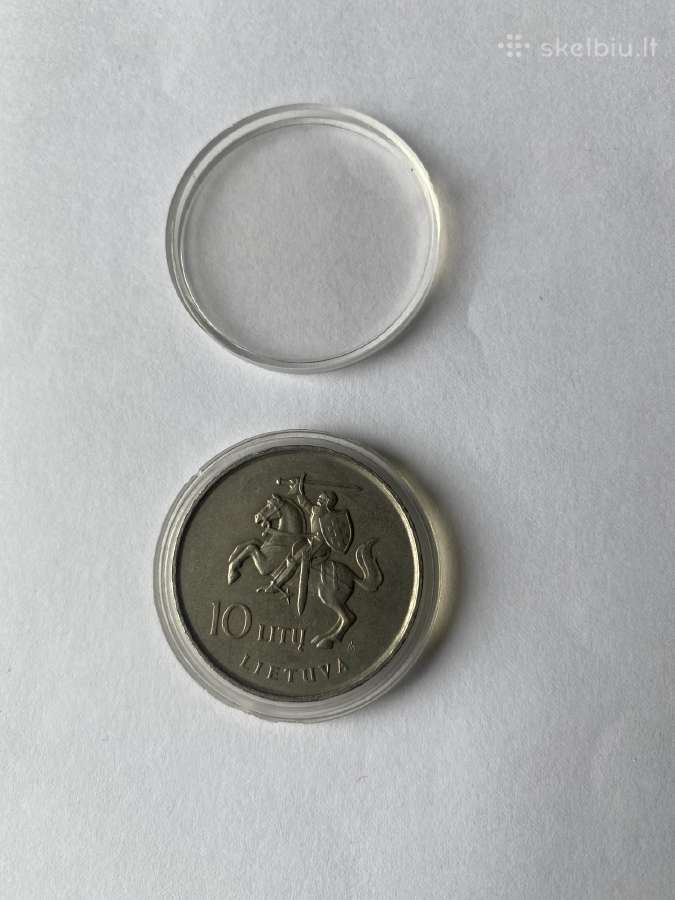 10 litų moneta Darius ir Girėnas - nuotraukos Nr. 2