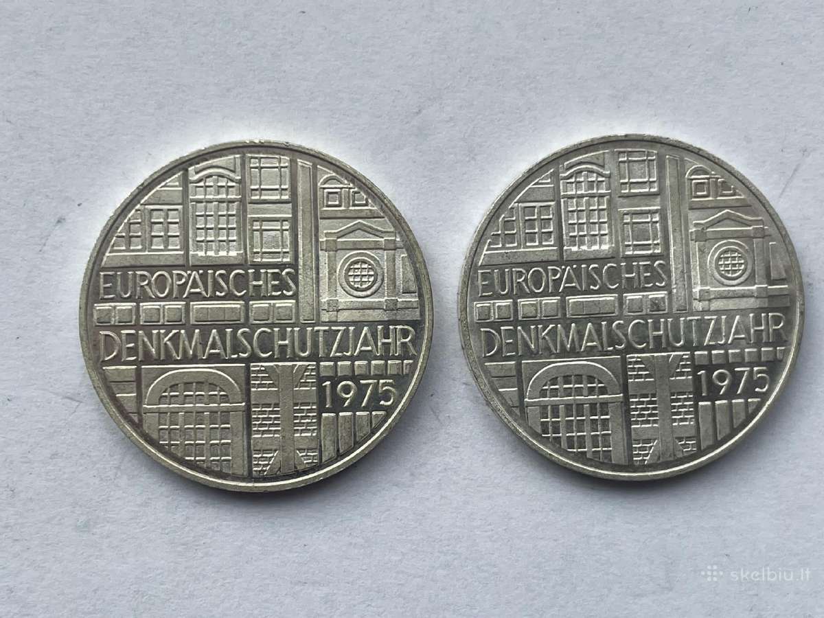 Vokietijos 5 sidabrinės markės - nuotraukos Nr. 5