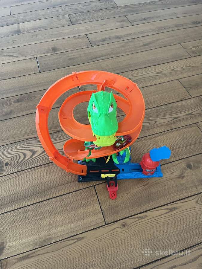 Rinkinys Mattel Hot Wheels T-rex Blaze Battle