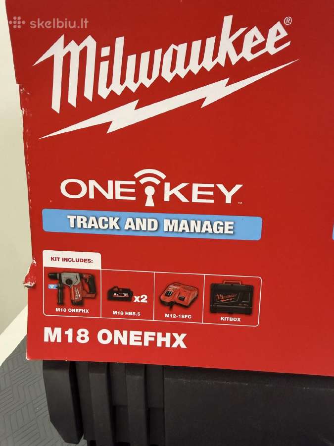 Perforatorius Milwaukee M18 Onefhx-552x - nuotraukos Nr. 3