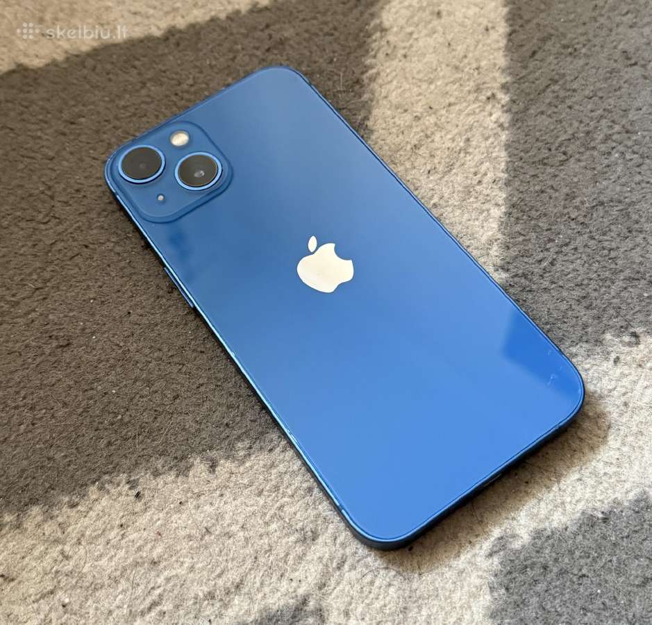 Apple iPhone 13 128gb Blue Ios 17.5.1