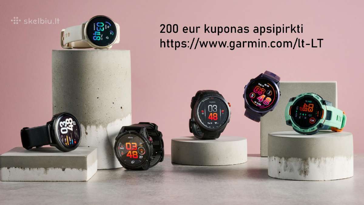 200 eur apsipirkt Garmin eshope