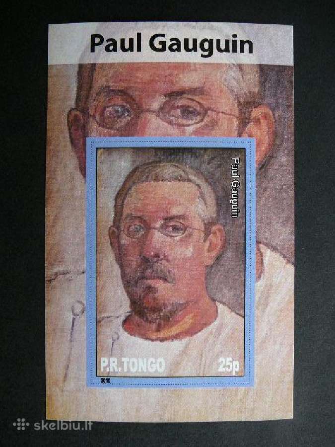 P. Gogenas Daile Tonga 2010 Mnh tng22