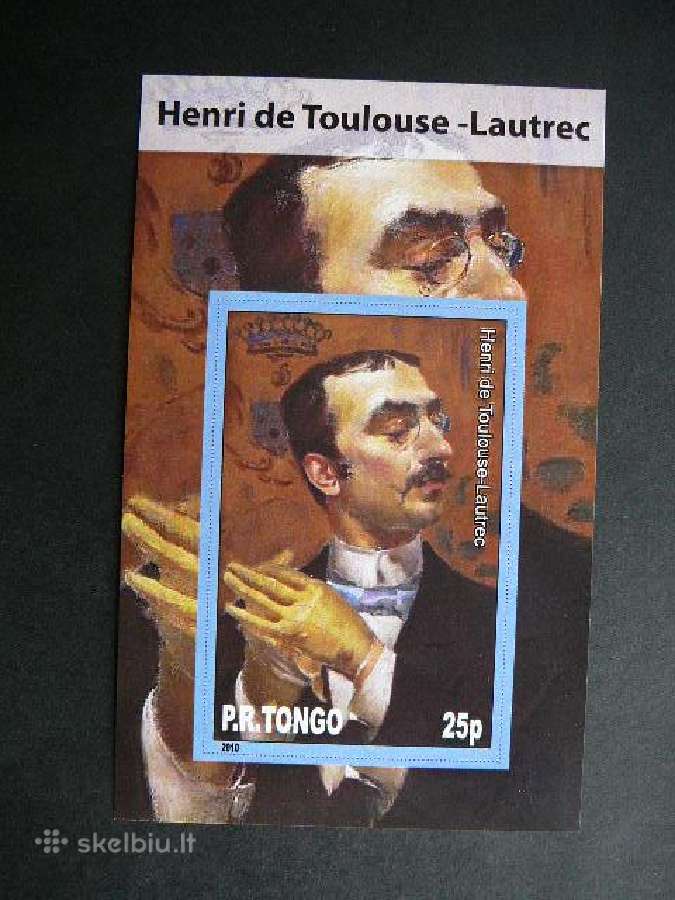 H. de T.- Lautrekas Daile Tonga 2010 Mnh tng24