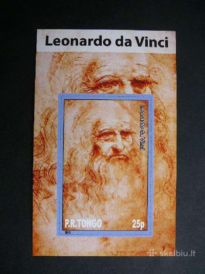 L. da Vincis Daile Tonga 2010 Mnh tng25