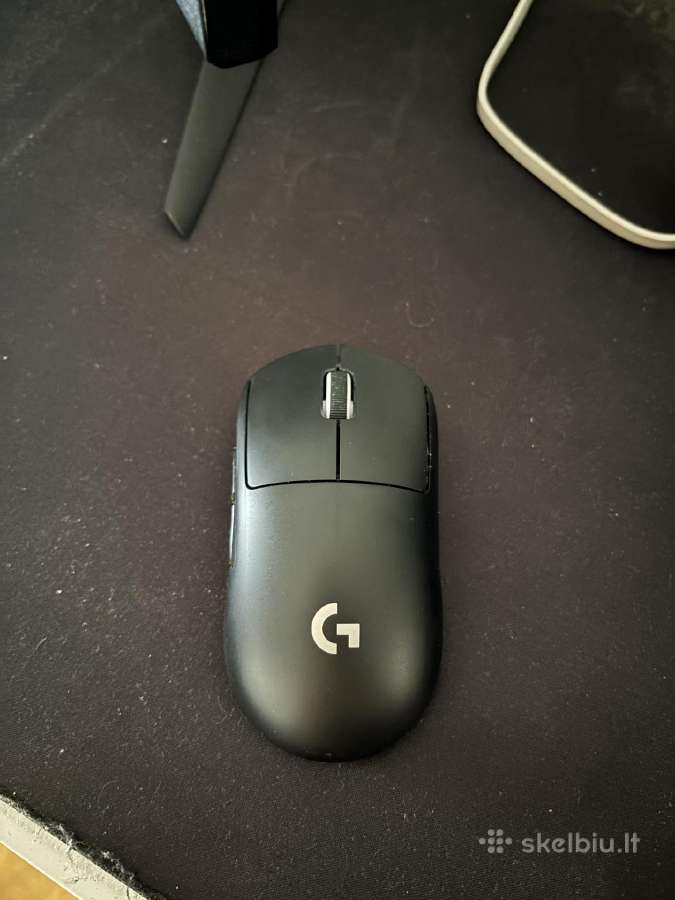 Logitech G Pro X Superlight, belaidė, juoda
