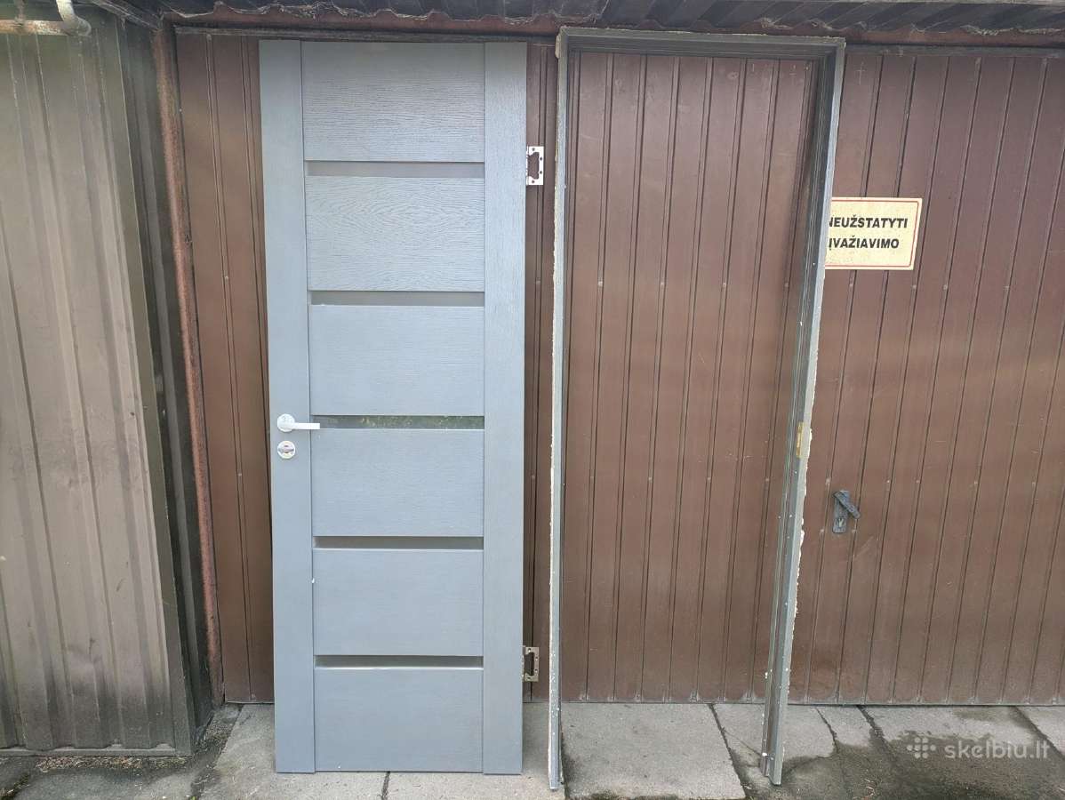 Labai geros būklės vidaus durys