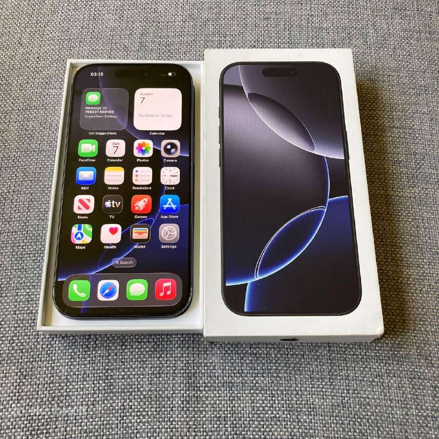 Apple iPhone 16 Pro 128gb Black Titanium