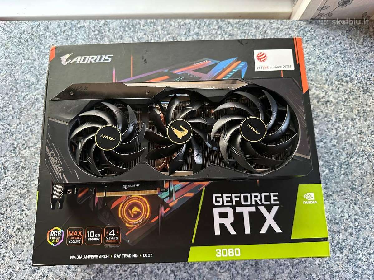 Geforce Rtx 3080 Aorus Xtreme 10gb