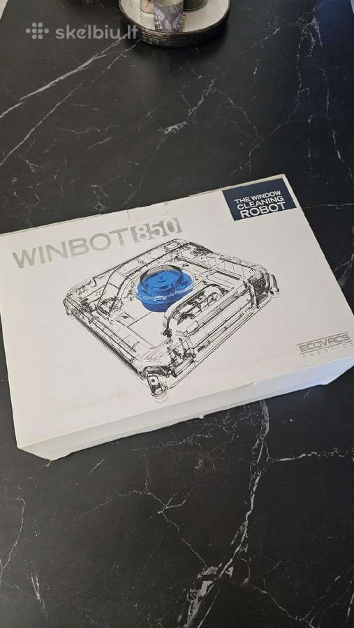 Langų plovimo robotas Ecovacs Winbot 850 - nuotraukos Nr. 2
