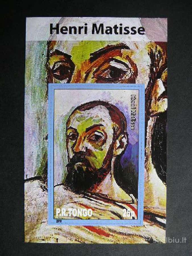 H. Matisas Daile Tonga 2010 Mnh tng31