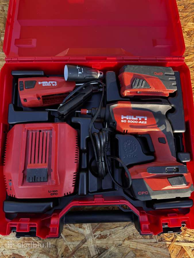 Hilti gipso suktuvas