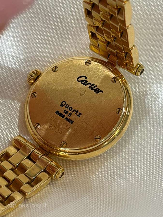 Cartier Panthere laikrodis 18k aukso su deimantais - nuotraukos Nr. 2