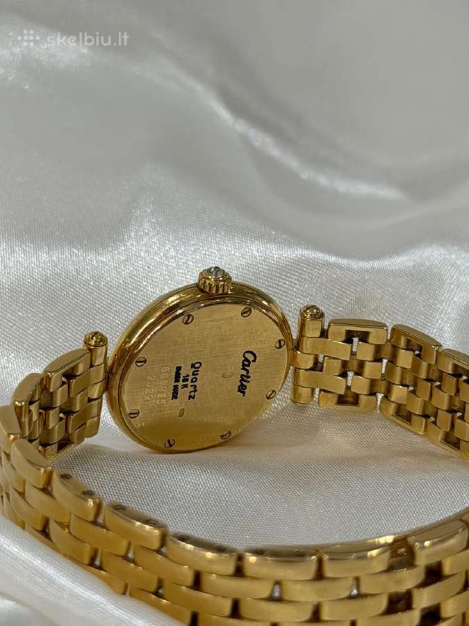 Cartier Panthere laikrodis 18k aukso su deimantais - nuotraukos Nr. 3
