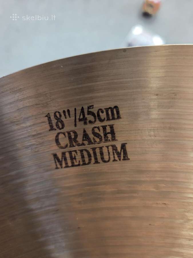 Turkish 18" Classic Medium Crash - nuotraukos Nr. 3